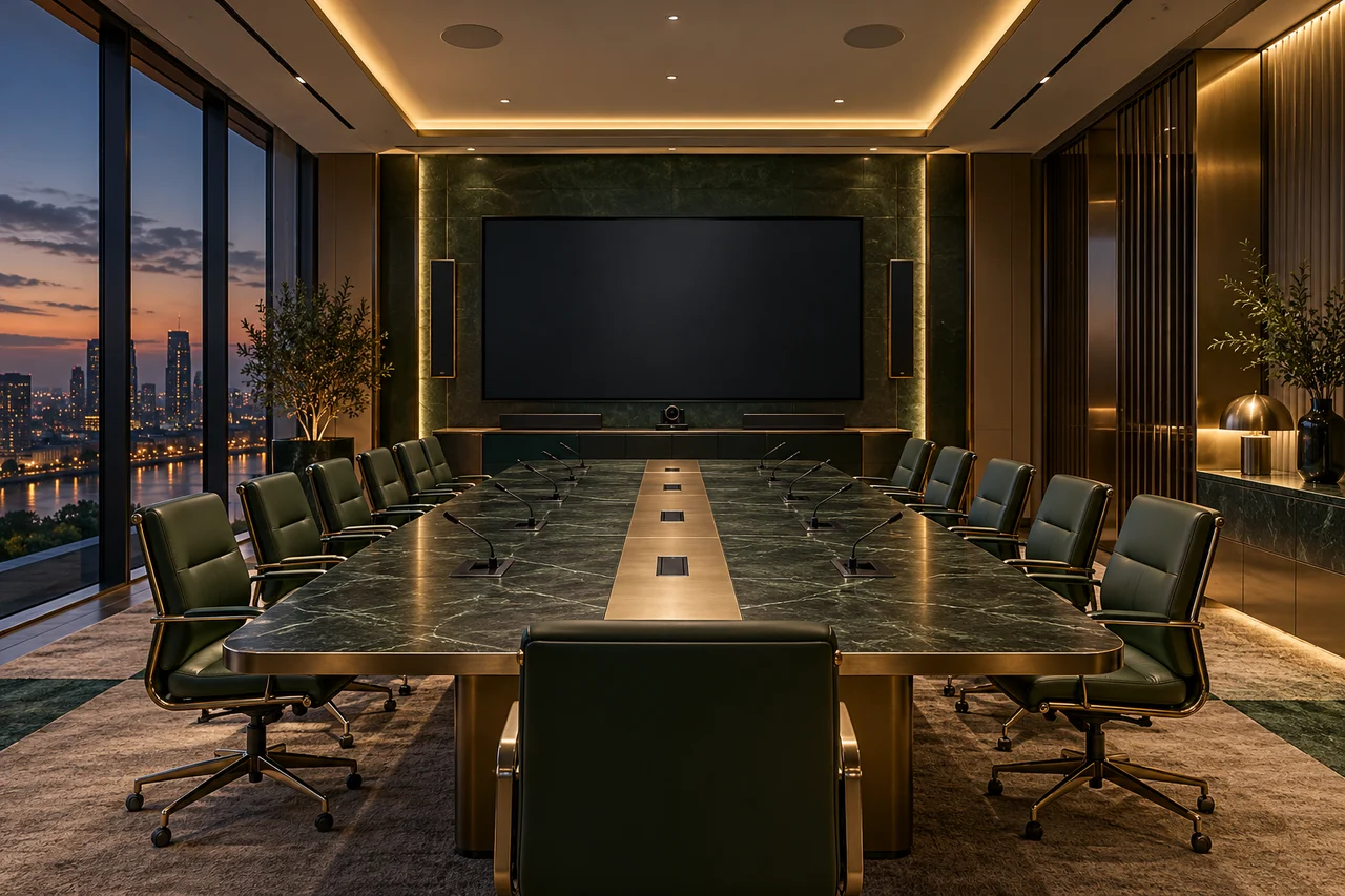 Integrated AV solutions for meeting rooms and commercial environments