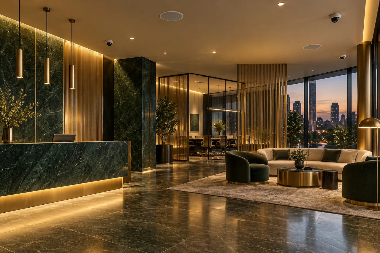 Integrated ELV infrastructure for commercial and hospitality buildings