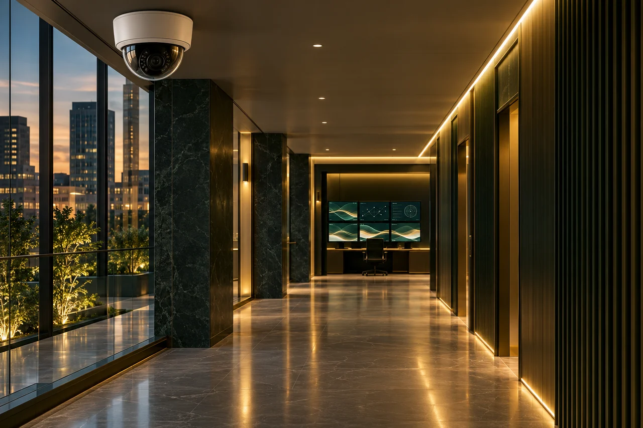 CCTV surveillance and security systems for commercial buildings